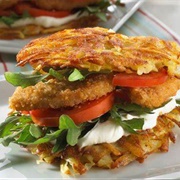 Apple Latke Burger