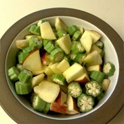 Apple and Okra