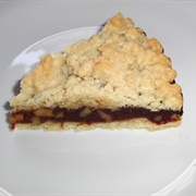 Vegan Date and Walnut Pie With Crumb Topping