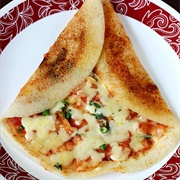 Garlic Cheese Dosa