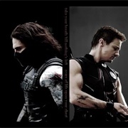 Winterhawk - Bucky Barnes and Clint Barton