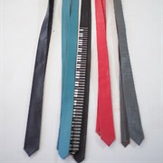 Skinny Leather Ties