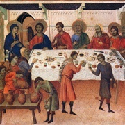The Marriage Feast at Cana (Duccio Di Buoninsegna)