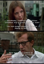 Annie Hall – Subtitles on the Balcony (1977)