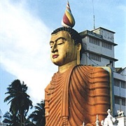 Giant Buddha Statue in Wewurukannala