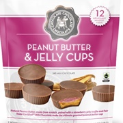 Chocolate Chocolate Chocolate Peanut Butter & Jelly Cups
