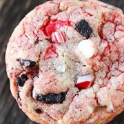 Oreo White Chocolate Pudding Peppermint Cookies
