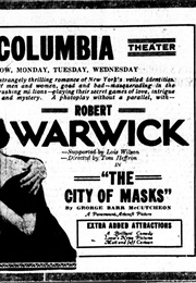 The City of Masks (1920)