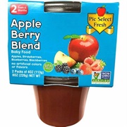Apple Berry Baby Food