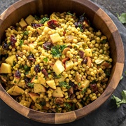 Acorn Squash Israeli Salad