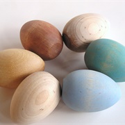 Wooden Egg