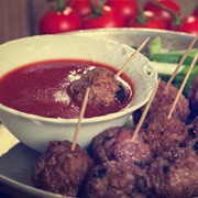 Grape Jelly Meatballs
