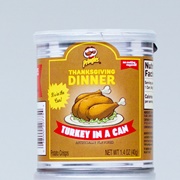 Thanksgiving Dinner Turkey in a Can