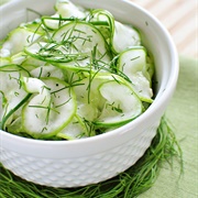 Dill Cucumber Salad