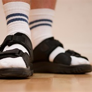 Worn Socks With Sandals
