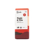 Raaka Maple & Nibs Dark 75% Cacao