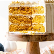 Pumpkin Snickerdoodle Cake