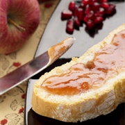 Apple Jam on Ciabatta