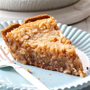 Coconut Eggnog Pie