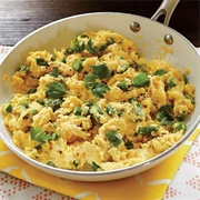 Scrambled Eggs and Asparagus