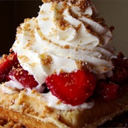 Waffle Window Cheesecake Waffle