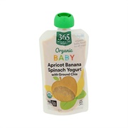 Apricot Spinach Baby Food