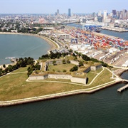 Fort Independence, Castle Island, Boston, Massachusetts