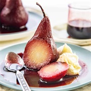 Poached Pear