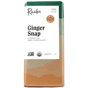 Raaka Ginger Snap Dark 70% Cacao