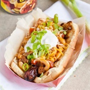 Macaroni and Cheese Dog