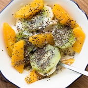 Fruit Salad With Chia Seeds