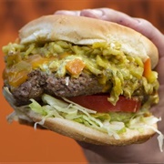 Green Chile Cheeseburger
