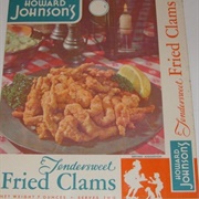 1952: Tendersweet Fried Clams, Howard Johnson's