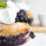 Blueberry French Toast Cake
