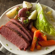 New Hampshire: New England Boiled Dinner