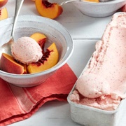 Nectarine Ice Cream