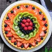 German Fruit Flan