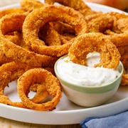 Onion Rings With Ranch