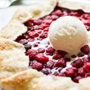 Raspberry Galette