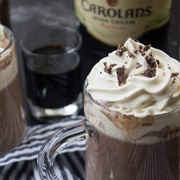 Hot Chocolate With Irish Cream