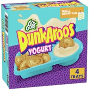 Yoplait Go-Gurt Vanilla Birthday Cake Dunkaroos Yogurt