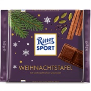 Ritter Sport Weihnachtstafel