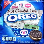 Mint Chocolate Chip Oreo