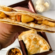 Apple Pie Tortilla Bread