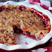 Cherry Almond Macaroon Pie