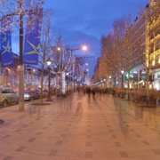 Shopping on Champs-Elysees