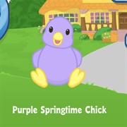 Purple Springtime Chick