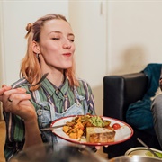 Having a Delicious Meal