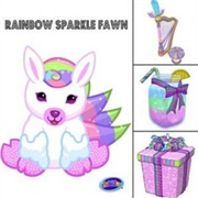 Rainbow Sparkle Fawn