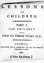 Lessons for Children (Anna Laetitia Barbauld)